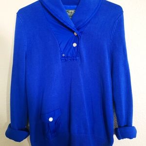 Lauren Active Ralph Lauren Cobalt Blue Sweater
